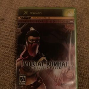 Warner Bros. Mortal Kombat Deception - Xbox - Green and Red